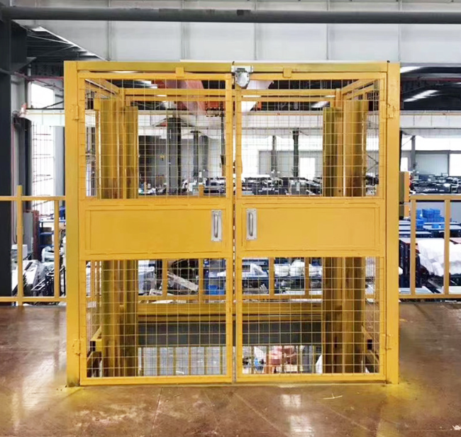 本溪智能导轨式升降机亮相