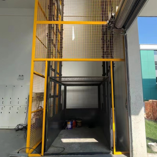 本溪导轨式升降机助力物流园破解运输难题